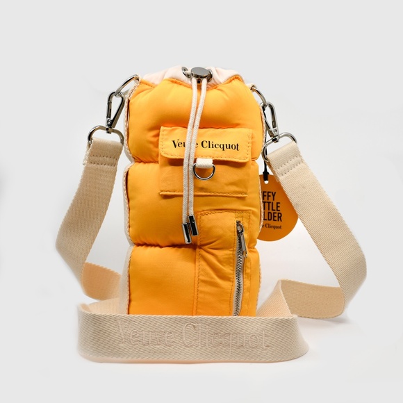 Veuve Clicquot Other - VEUVE CLIQUOT Puffy Bottle Holder Cooler Bag Travel Tote NWT